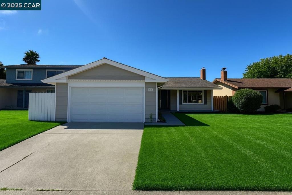 Welcome to 4524 Bell Ct! This delightful single story home offers 3 spacious bedrooms, 2 full bathrooms and thoughtful updates throughout, making it truly move-in ready. From the moment you step inside, you'll appreciate the fresh, airy feel created by brand new carpet and a freshly painted interior and exterior. The bathrooms shine with stylish new vanities, adding a touch of modern elegance. The kitchen is ready to inspire your inner chef with brand new appliances, perfect for preparing everyday meals or hosting memorable gatherings. Outside, the landscaping is a blank slate awaiting your personal touch, offering endless potential to create your dream outdoor space. Tucked away in a desirable cul-de-sac, this home offers the perfect blend of comfort and convenience. You'll enjoy being just minutes from local schools, shopping, dining, and easy freeway access for effortless commuting. Whether you're a first-time buyer, downsizing, or seeking a low-maintenance investment, this charming property is a wonderful opportunity you don’t want to miss!