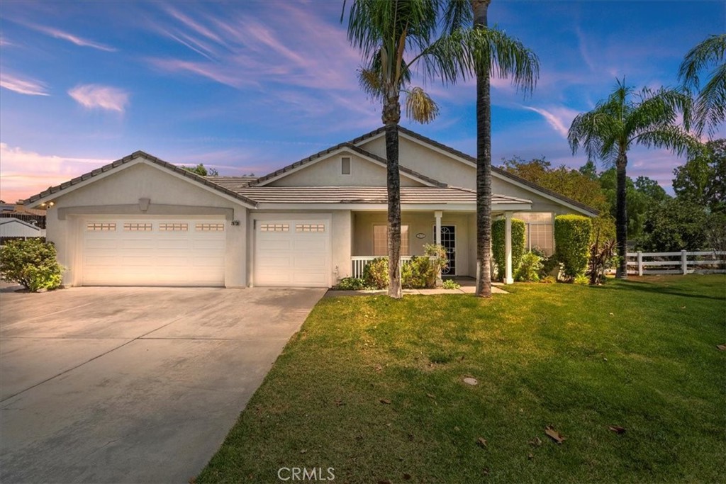 Charming Single-Story Home on 1/2 Acre - Your Perfect Oasis Awaits!
Welcome to your dream home! Nestled in a serene cul-de-sac, this exquisite single-story residence combines spacious living with modern upgrades, all set on a generous half-acre lot that is zoned for horses. This beautifully landscaped property features mature trees that provide shade and elegance, creating a picturesque setting that feels like your own private retreat. No HOA here to cramp you style.
As you step inside, be captivated by the country charm and stylish wood-look tile floors that flow seamlessly throughout the living spaces. The expansive living room and dining room combination offers the perfect space for entertaining family and friends. Natural light & tall ceilings create a warm and welcoming ambiance that you’ll love coming home to.
The heart of the home is the impressive open-concept kitchen. Featuring a spacious kitchen island, an abundance of cabinets, and stunning granite countertops, this area is designed for both functionality and style. The kitchen flows effortlessly into the cozy family room, making it an ideal space for gatherings and casual meals.
Retreat to the luxurious master suite, where a charming barn door adds an element of rustic elegance. The master bathroom is a true sanctuary, featuring granite counters, a beautifully remodeled shower, a walk-in closet, and a sumptuous soaking tub, perfect for those moments of relaxation.
With three additional well-appointed bedrooms, (and a den that could be a 5th bedroom), this home offers ample space for family, guests, or a home office setup. The convenience of an indoor laundry room makes daily chores a breeze.
But the fun doesn’t stop there! The exterior of this property boasts gated RV parking, a generous three-car garage with a "pull through" stall/door, a large "Tuff Shed" for storage and plenty of open space for outdoor activities. Imagine summers spent in your own backyard oasis, hosting barbecues under the shade of mature trees, or taking leisurely walks through the neighborhood on peaceful evenings. A Brand New A/C unit was added in May of 2025!
This remarkable home is a rare find, marrying comfort, style, and functionality in one perfect package. Don’t miss out on the chance to make this stunning property your own. Schedule a showing today and experience the lifestyle that awaits you in this enchanting home—where every day feels like a retreat!