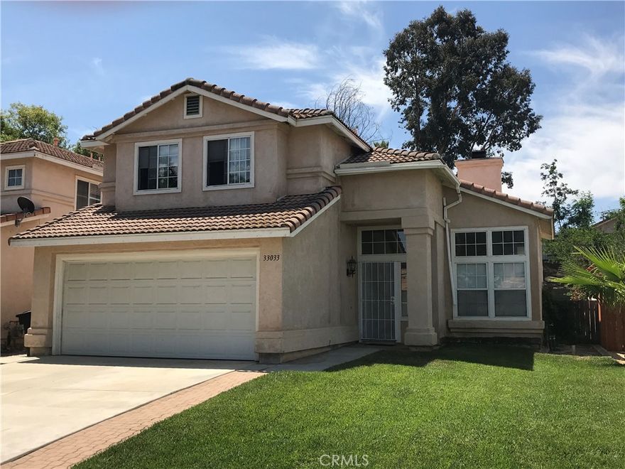 Great 3 Bedroom 2.5 Bath w/ 2-car attached garage.  Master Bedroom has a Balcony with French Doors.  Good Location Near Schools, Park, Shopping, Wine Country and 15 Freeway.Well keep home with nice backyard for Kids.  Walking distance to Vail Ranch Middle School.  Gardener included.