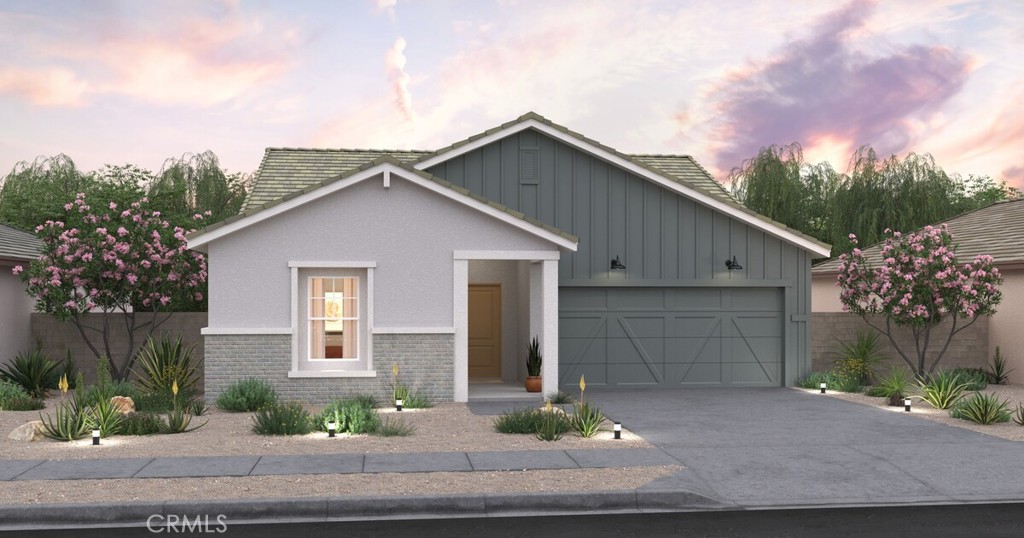 Welcome to Monterosa a community where luxury meets affordability, perfectly situated near top-tier entertainment, dining, and outdoor recreation. This stunning single-story Goldenrod plan offers 4 generously sized bedrooms and 2 beautifully appointed bathrooms, designed with comfort, style, and functionality in mind. The heart of the home is the chef-inspired kitchen, featuring striking Grey cabinets, sleek Arctic White quartz countertops, and premium stainless-steel appliances. A large center island serves as the perfect spot for casual meals, entertaining, or simply enjoying your morning coffee. The open layout connects the kitchen, great room, and dining area, creating a warm and inviting space ideal for everyday living or special gatherings. The thoughtful split floor plan offers privacy, with the luxurious primary suite tucked away for ultimate relaxation. Enjoy a spa-like bath with dual sinks, a glass-enclosed shower, and a spacious walk-in closet. Designer finishes, abundant natural light, and energy-efficient features enhance this move-in ready home. Don’t miss your opportunity to own this exceptional home in Monterosa, where quality living comes standard. ***Prices subject to change.