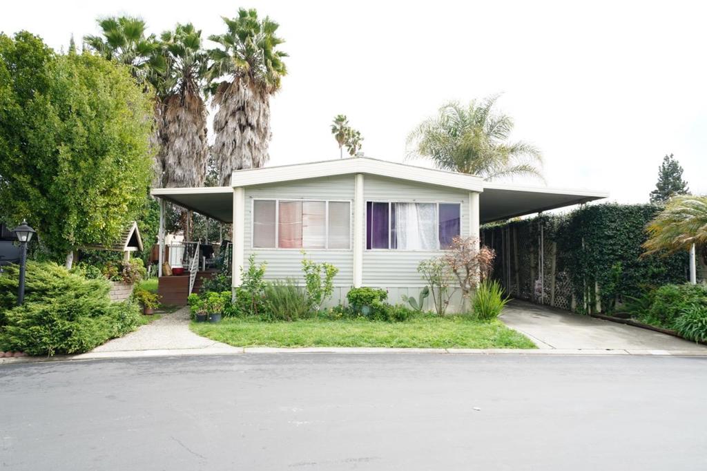 Beautiful FSHMN 1972 home. Approx 1,060sqft. Space Rent is only $1000 per month, lowest rent in the area. This double-wide Mobile home located in a beautiful park of Casa De Lago. Living room & dining room combo. Kitchen recently remodel with cabinet and appliances, counter-tops. Backyard has 1 shed and large side porch. Laundry room includes dryer and washer. Wood floor throughout and . 2 car carport. This mobile home as turn-key and ready for you to move in!