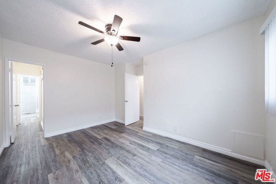 Modern 1-Bedroom Retreat in Prime Van Nuys Near Valley Glen  Move-In Ready! Step into this beautifully renovated ground-floor apartment offering the perfect blend of style, comfort, and convenience. Enjoy a brand-new kitchen with sleek quartz countertops, stainless steel appliances, and modern cabinetry, all complemented by abundant natural light from oversized windows. This quiet, gated community sits along a major street for easy access yet feels peaceful inside the unit. You'll have one covered parking space with private storage included in rent, plus plenty of street parking in the surrounding neighborhood for guests or a second car. The shared laundry area and property are professionally deep cleaned each month, ensuring a consistently fresh and well-maintained environment. With a central location close to shopping, dining, and major transit routes, this is one of the best values in Van Nuys. Don't miss your chance to make it home!