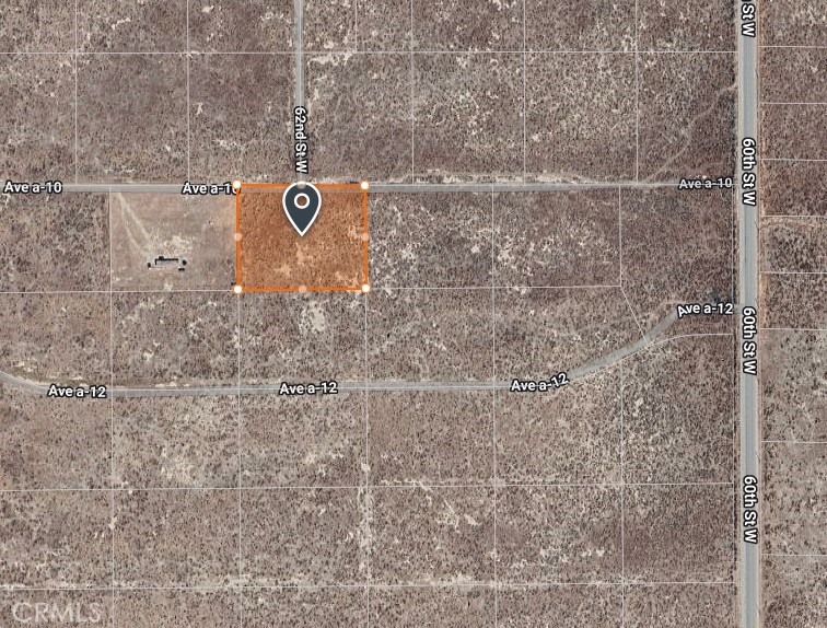 Priced right! Check our this 2.6 ac vacant parcel neat Ave A10 and 62nd St West. Get creative. Totally useable. Create your own dirt bike track, Park your RV and chill. The wide open spaces of Lancaster await Zoning LCA2.
Buyer to verify legal use, proximity to utilities and all pertinent information relating to this parcel. Well is possibility. Distance to power is unknwn.