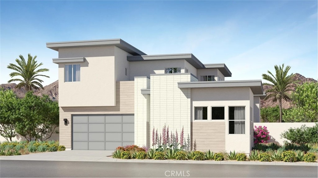 NEW CONSTRUCTION! This new two-story home encourages intimate outdoor experiences with a relaxing swimming pool. A first-floor owner’s suite provides a serene retreat with a full bathroom and walk-in closet, near a spacious and flexible open-concept floorplan where the kitchen, living and dining areas meet. New home includes a one bedroom casita with full bathroom. On the second floor, a convenient office offers a secluded work space near a versatile loft and additional bedroom. The kitchen features Miami Vena white quartz countertops and oatfield cabinetry.
Canyon View is a new community of single-family homes for sale in Palm Springs, CA. Residents will enjoy access to an onsite park and an array of shopping, dining and entertainment options in downtown Palm Springs, just five miles away. Plan a fun-filled weekend trip to Agua Caliente Casino for upscale gaming and entertainment, or head out to one of the several local golf courses to work on your game.