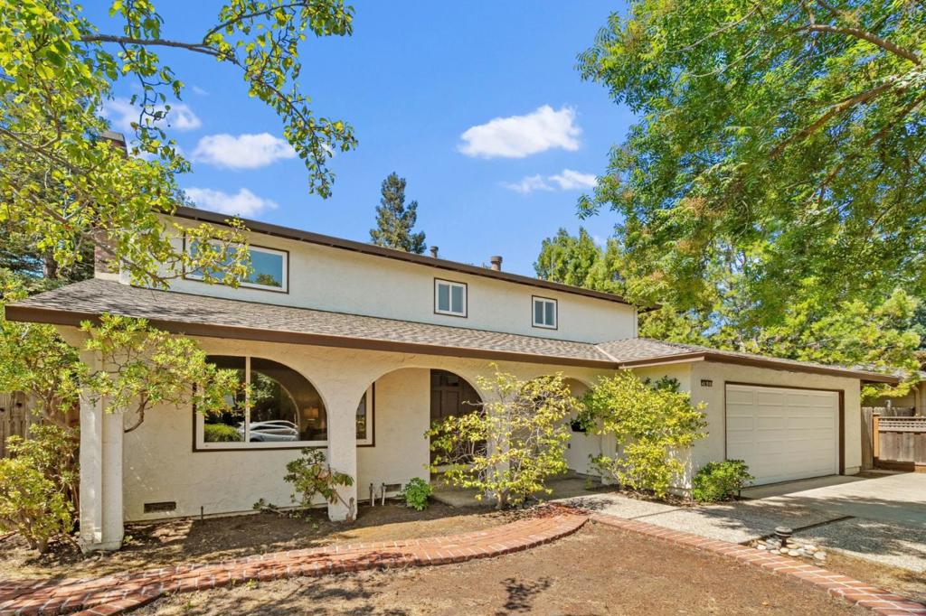 Cherished by the same family for many years, this spacious two-story home offers an incredible opportunity in one of Palo Altos most desirable neighborhoods. With 4 bedrooms and 2.5 bathrooms, this home features 2,542 sq ft of living space on a generous 8,584 sq ft lot. The well-designed layout includes a separate family room and formal dining room, plus a welcoming eat-in kitchen perfect for everyday living. Both the living room and family room feature inviting wood-burning fireplaces, adding warmth and charm to the heart of the home. The expansive lot presents abundant potential to expand or remodel and truly make this your forever dream home. Ideally located just minutes from Stanford University, Stanford Shopping Center, and Town & Country Village, the home also enjoys close proximity to local parks and top-rated schools including Briones Elementary, Fletcher Middle School, and Gunn High School. Dont miss this rare opportunity to own a beloved home in a prime Palo Alto location. (Buyer to verify schools as schools.)