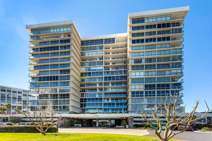 LOVE AND LIFE IS IN CORONADO SHORES AND ALL CORONADO LIFE STYLE!!! This is your chance to own a very well put together unit on the 6th floor of La Princesa Building and enjoy morning coffee or evening wine, a good book, friends, calm time and more with the view of the Coronado/San Diego Bay/Park/Navy Seals Base/ Bike trail and much more. This one bedroom Plus one Kids cubby whole or extra room and one full bathroom with and extra sink for convenience and including all furniture, kitchen appliances, kitchen tools, washer/dryer stackable, new linens, all ornaments is ready for its new owners. Buy it and Live it or Rent it or both and make the most of it. The bedroom walking closet was converted into a second room and  the second sink behind the hallway door were done with all permits.