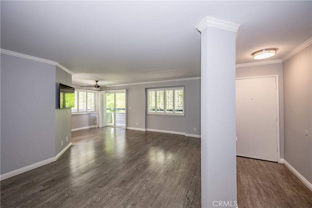 Bright and Spacious 2-Bedroom Condo with Scenic Views, Private Balcony & 2-Car Garage! Welcome to this beautifully maintained 2-bedroom, 2-bathroom upper-level unit featuring an open-concept layout, abundant natural light, and a cozy fireplace in the living room. The dining area flows seamlessly into a well-appointed kitchen with generous counter space and a charming bay window overlooking lush greenbelts. Enjoy your morning coffee on the private balcony with serene views. Both bedrooms are generously sized, and the bathrooms are tastefully updated for comfort and convenience. Additional highlights include an indoor laundry area, a two-car tandem garage with built-in storage, and access to community amenities including pools, tennis courts, and playgrounds. Centrally located near parks, award-winning schools, shopping, dining, and freeway access—this home offers comfort, convenience, and lifestyle in one perfect package! A must see