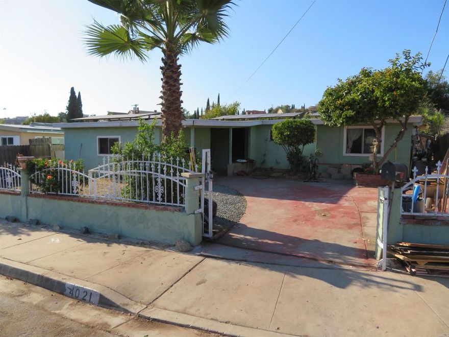 ATTENTION CONTRACTORS! BARGAIN FIXER-PRICED TO SELL! Property is in foreclosure, need a CASH BUYER, in "as is" condition. Large open kitchen with extended living room. Separate laundry room. Located on a private cul-de-sac, this spacious 6100 sq ft lot offers; extra parking at front yard with RV options, a large rear yard with a 20 x 15 covered patio, plenty of room for BBQ's, activities or other, and a storage shed. Sunrun Solar System (Buyer to assume agreement). Original carport converted to an unpermitted approx. 200 sq ft Bonus Room addition (possible ADU?) with 3/4 bath, separate outside entrance; sq ft not likely included in total sq ft, or per CRS Report sq ft: see additional remarks & recorded City Notice of Non-Complying Garage Conversion. Price is $649,900 to $679,900 Value Range