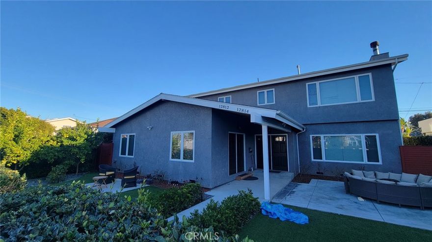 Welcome to Over 4000 sq feet of thoughtfully designed open concept living in the heart of Del Rey. This stunning residence features two master suites -- one upstairs, and one downstairs with its own private entrance, ideal for multi-generational living or guest privacy. Complete Remodel on this property. 
Enjoy three spacious bathrooms, including two luxurious soaking tubs and a walk-in shower. The New chef's kitchen boasts Samsung appliances, extensive, seamless flow into the living room and dining areas. 
The two-car garage is a dream with a Ferrari red custom tool cabinets, designer lighting, custom flooring, and abundant storage. You will hang out here for hours! Additional alley access parking accommodates three more vehicles, plus a Tesla EV charger, and solar panels for modern convenience.
Outdoor living shines, Lemon, Orange and Avocado trees. A  fenced private, front yard and lush landscaping, with custom fireplace, while the upstairs roof top with French doors offers breathtaking views of California sunrises and sunsets with sparkling city lights views.
Located minutes from the Ballona Creek bike path, Marina Del Rey, Playa Vista, and Silicon Beach. This home blends luxury, functionality, and unbeatable location.