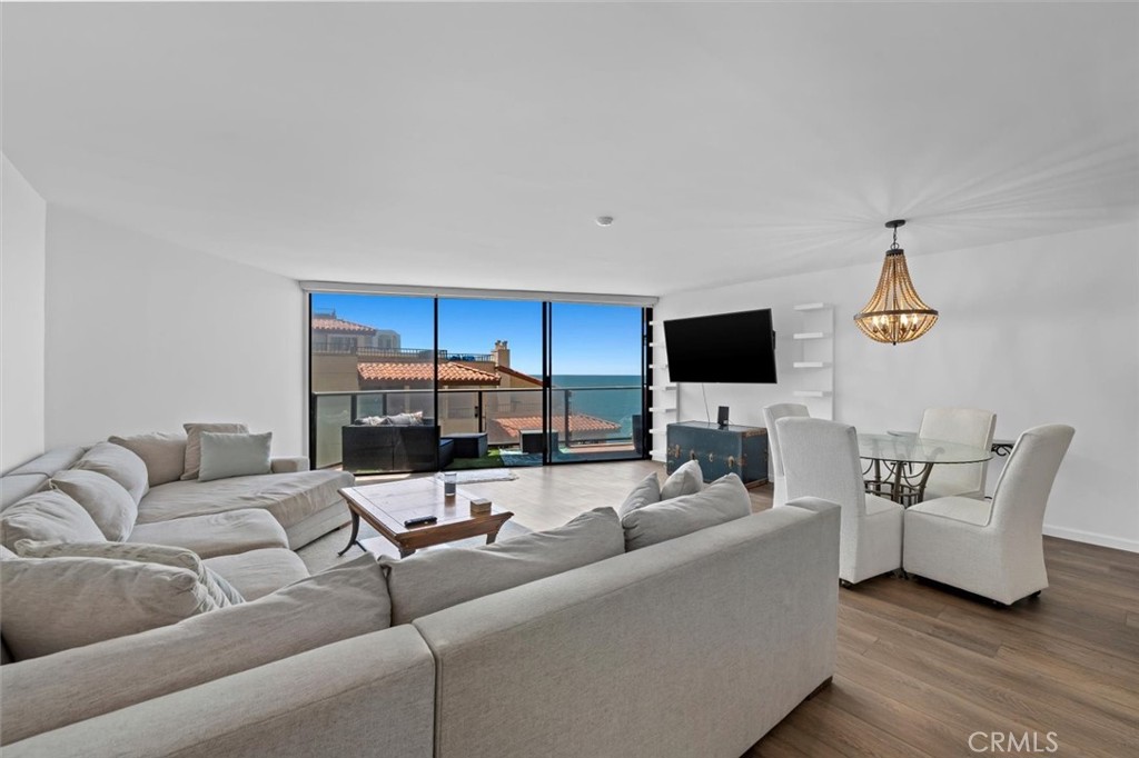 Updated oceanfront condo with amazing ocean views! This south facing, 2 bedroom, 2.5 bath unit comes partially furnished and has been refreshed for
comfortable beach living. Watch the sunsets and hear the crashing waves from the spacious living room and bedrooms. This townhome style condo has been recently remodeled and features a bright and open layout with stainless steel appliances in the kitchen, newer flooring throughout, and fresh paint. Relax and take in the fresh ocean air and views from one of the 3 balconies or take a short stroll to lay on the sand or check the surf. The secured parking structure offers two tandem parking spots with storage unit. Enjoy access to the building's private pool, spa, gym, sauna, laundry, and
recreation room. Ocean Plaza is conveniently located in the middle of the shops / restaurants in the Riviera Village and the iconic and historic Redondo Beach Pier. Live the California Beach Lifestyle!