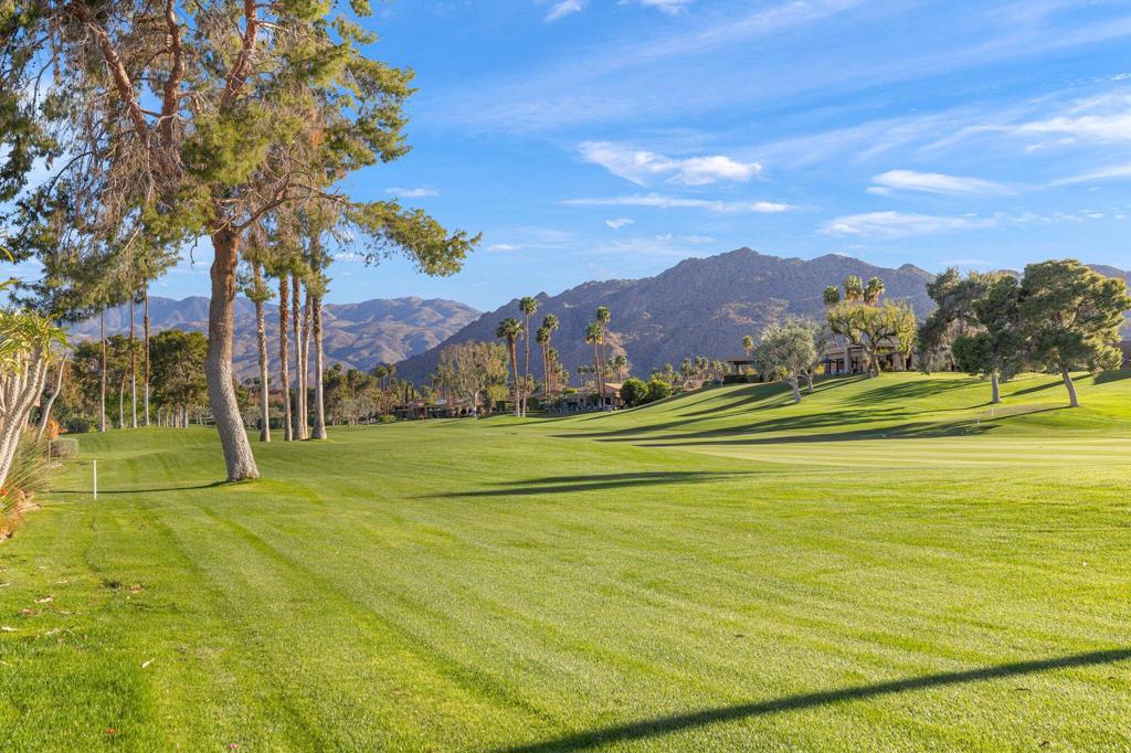 Great 10th Fairway Location in Ironwood Country Club. This 2 bedroom 2 bath with double garage is ready for move-in or remodel. Open floorplan with tile flooring. Awesome views of golf course and mountains. Ironwood has 36 fairways but there is very limited housing on the golf course. Fairway locations are a premium. Most of the properties on this street have been highly upgraded and remodeled with expanded patio areas to enjoy the view location. This is a rare opportunity to do your own remodel. Expansion requires HOA approval and lot line survey. Enjoy the nearby pool & spa setting with great views of Eastern mountains. Ironwood is in a prime South Palm Desert location near El Paseo & Living Desert Zoo. Private Club Memberships are available for use of dining, fitness, tennis & 2 premier golf courses. This property is offered As Is condition. Property inspection was performed Sept 2025 and is available for review. Partially furnished per inventory
