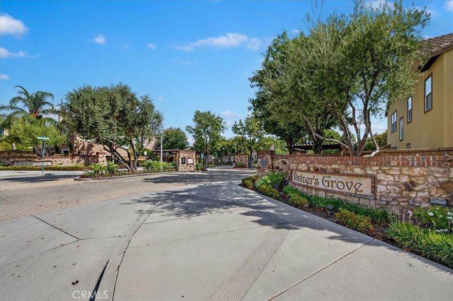 Here is your opportunity to get yourself a end-unit condominium with a generous private outdoor backyard space, super hard to find. The floorplan is open, offering 1815 ft with 3 generous bedrooms and 2.5 bathrooms, a large kitchen with tons of cabinets and storage and open to the family room with a fireplace. The "hard to come by" large backyard area is perfect for little ones to play, ideal for entertaining or relaxing, The community offers plenty of amenities such as a pool, spa, and fitness center, Kids play area, and a vineyard. Don't miss your chance to get a great home in a great neighborhood.  Professional photos coming soon.