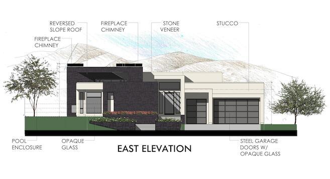Rare opportunity to build a brand-new custom home in prestigious Ironwood Country Club, on one of the community's last original parcels and once owned by Bing Crosby. This elevated approx. 1/2 acre. homesite is mostly approved with not much left to go vertical, with panoramic mountain views as the backdrop. The 3,983 sq. ft. Desert Modern design by Bob Tyler of RTF Design features 4 bedrooms, 5 baths, open-concept living, and seamless indoor-outdoor spaces including pool and entertainment areas. Two experienced luxury builders are available to complete the project, giving the buyer flexibility and confidence in quality. Located minutes from El Paseo, this boutique development offers exclusivity, history, and the rare chance to personalize a new high-end home in South Palm Desert.