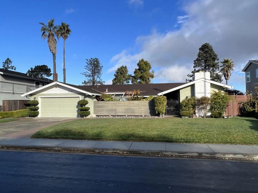 Fantastic 4 bedroom, 2 bathroom single level ranch style home is desirable neighborhood.