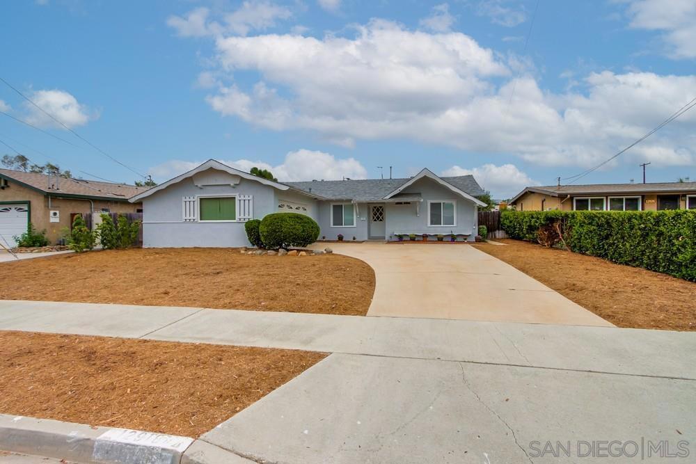 Lovely 4 bd. 2 bh. 1288 sq. ft. great location peek-a-boo mountain views, walk to Poway Community Park, shopping, restaurants. light filled open concept, fresh paint in & out, stunning new flooring, new appliances, newer windows, HVAC(2016), roof(2019) & garage door. Poway Schools. buyer/buyer agent to verify all MLS info prior to coe.