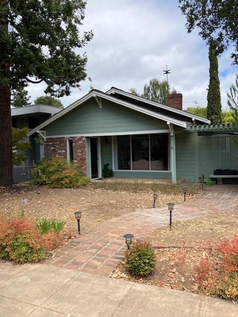 nestled in old Los Altos on a tree lined street with a short walk to Shoup Park and Redwood grove...Moments to the Village and access to Los Altos schools