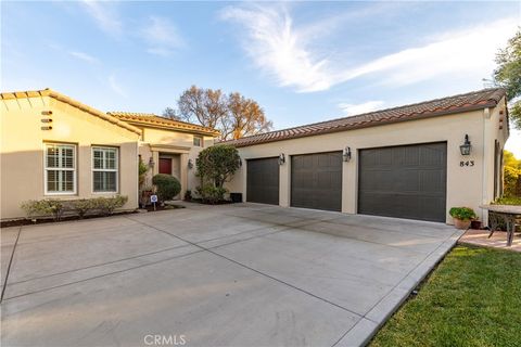 Tiny photo for 843 Hacienda Circle, Paso Robles, CA 93446 (MLS # NS25276475)