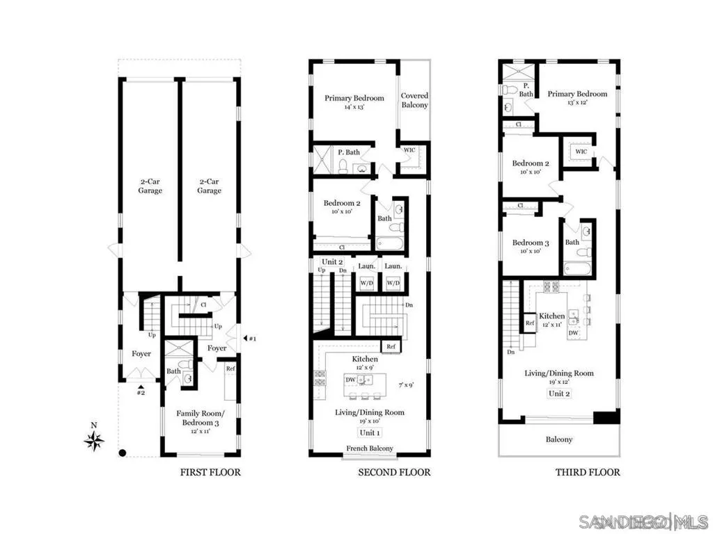 San Diego, California 92109, United States, 2 Bedrooms Bedrooms, ,1 BathroomBathrooms,Residential,Active,232625