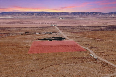 Tiny photo for 0 W Cor 85 Stw., Avenue #f 10, Lancaster, CA 93536 (MLS # SC26179936)