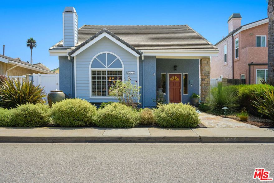 Stunning home in Mandalay Shores just a short walk to the beach!  This gorgeous home is remodeled & move in ready with an open, flexible floorplan. Downstairs there is large living room with fireplace, soaring wood ceilings, new wood floors, dining room, kitchen, primary bedroom w/attached bath, powder room and laundry.  Upstairs is a dramatic family room overlooking the living room, bar area and two additional bedrooms, bath and expansive outdoor deck. The second bedroom upstairs could easily be a second primary bedroom, as it has a huge walk in closet, plus second storage closet and open to large balcony.  The kitchen has been remodeled with quartz countertops, stainless steel appliances... 2 car attached garage plus parking for 3 additional cars on the tumbled paver drive.  Beautifully landscaped front yard complete with a bubbling fountain for the birds and front porch to enjoy watching the butterflies.  The rear patio is complete with a spa tub, shaded entertaining area, and garden area for growing all your favorite plants and vegetables.  This is truly a special home that rarely comes along & will not last on the market long!