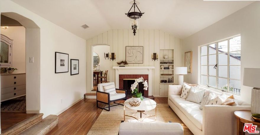 Welcome to 6115 Glen Oak, a beautifully reimagined 1930's 3 bed / 2 bath home along with a newly constructed 1 bed / 1 bath detached ADU, nestled on a quiet street in the highly coveted neighborhood of Beachwood Canyon, just steps from historic Beachwood Village, home of Beachwood Market and Beachwood Cafe, the neighborhood's cherished restaurant. The gut renovation took the home down to its studs and was then rebuilt with the home's original character, design and exceptional craftsmanship in mind. Major upgrades include brand new electrical, new copper plumbing, a new HVAC system, new period specific double pane windows by Andersen Windows, new Oak Flooring installed by an artisan hardwood flooring expert, newly installed landscaping with sprinkler and drip system completes the look of this exceptional property.  The newly constructed detached, 1 bed / 1 bath, two-story light-filled ADU has soaring ceilings, a beautifully designed kitchen and bathroom, and its own private outdoor space with its own private entrance to the backyard.  A once in a lifetime chance to live your Hollywood Dream in this stunning Beachwood Canyon property.