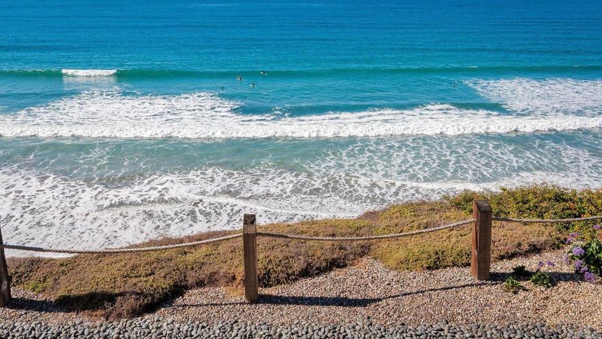 Here is a rare opportunity to own an incredible 2nd floor, single level, two bedroom, two bath condo with full, panoramic ocean views, remarkable sunsets, no stairs into or inside the unit and it sits right on the bluff in Solana Beach and Tennis Club. Enjoy tennis, swimming, view lounge, recreation room, easy beach access, 2 reserved garage parking spots, 3 storage cabinets and your own personal Tesla Charging Station. And just a short walk from the condo is the Cedro District of Solana Beach which is highly regarded for its galleries, shops and restaurants. This will make a great primary residence, second home or rental!