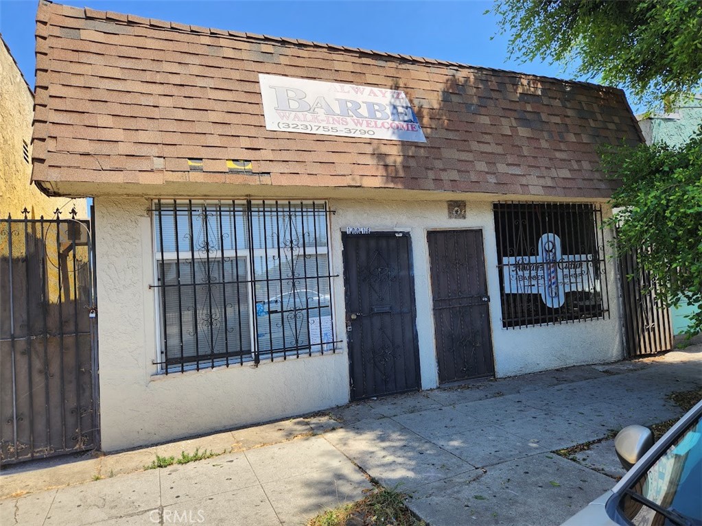 The property was used as a Barber Shop. The unit is setup with a open concept interior with additional space in the rear. There is a tenant renting the parking lot in the rear.