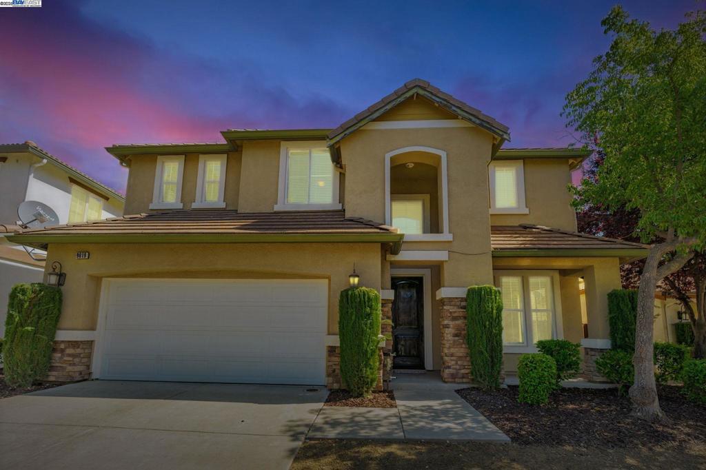 Discover this beautifully maintained 4-bedroom, 2.5-bathroom home nestled in the serene, gated community of Diablo Grande. Built in 2006 and offering 2,715 sq ft of living space on a 5,308 sq ft lot, this residence features a bright open-concept kitchen with granite countertops and maple cabinetry, spacious bedrooms with walk-in closets, and newly updated flooring including fresh carpet. Enjoy sweeping hillside views from the newly added patio—perfect for outdoor entertaining. Located near the guard gate, golf course, and clubhouse amenities, this move-in-ready gem with a 2-car garage is priced to sell. Don’t miss your chance to own a piece of Diablo Grande paradise!