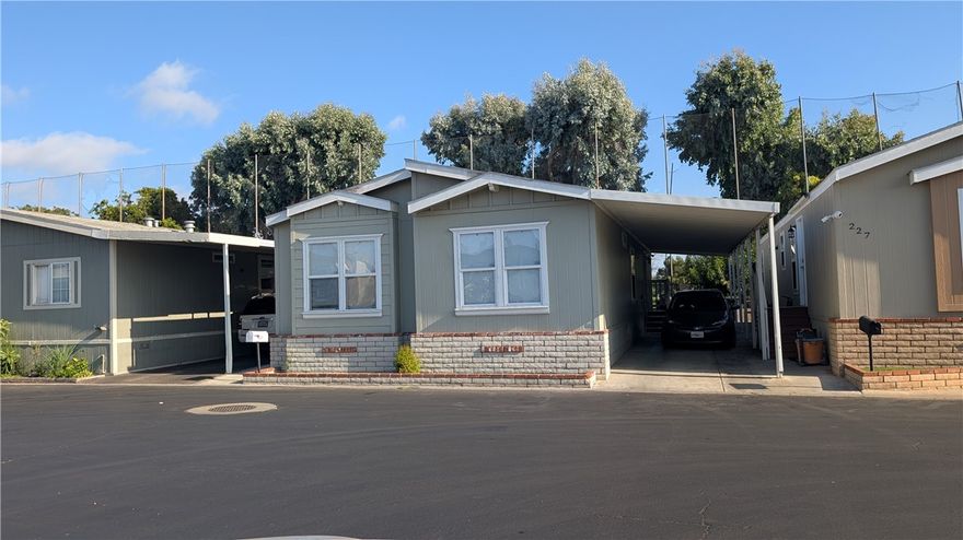 Welcome to 3434 W Washington Ave, Space 228 – a spacious 4-bedroom, 2-bathroom mobile home located in the desirable Holiday Mobile Home Estates, a well-maintained and gated community in the heart of Santa Ana. This charming home offers a functional layout ideal for families or those needing extra space. Enjoy the convenience of being close to local restaurants, shopping centers, schools, and with easy access to the 5 and 22 freeways for commuting.