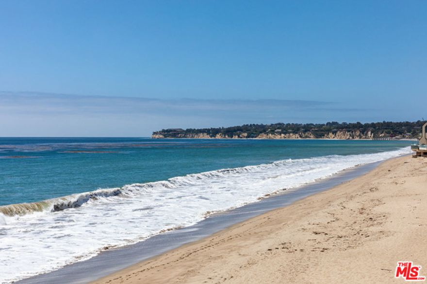 Great opportunity to purchase a slice of paradise. This approximately 10,798 square foot parcel  is located on one of Malibu's best deep sandy beaches, with approximately 50' of beach frontage. Adjacent property with an approximately 6,100 square foot home on approximately 80' of beach frontage is also for sale.  Exceptional views and a fabulous location.