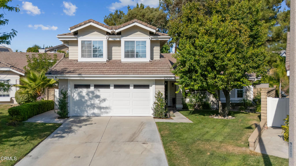 Welcome to this stunning two-story residence tucked away at the end of a quiet cul-de-sac in the highly desirable Northbridge community.From the moment you enter, you're greeted by soaring ceilings, abundant natural light, and beautifully updated flooring throughout. The open-concept layout features a modern kitchen with quartz countertops, stainless steel appliances, and a spacious bar area that flows seamlessly into the inviting family room--complete with a gas fireplace and expansive windows that fill the space with sunshine.A thoughtfully designed media room addition enhances the main level, creating an ideal space for entertaining or relaxing with family and friends. Upstairs, you'll find three generously sized bedrooms. The primary suite serves as a peaceful retreat with vaulted ceilings, dual closets, and large windows overlooking the beautifully landscaped backyard.Additional features include ceiling fans, a newer HVAC system, solar panels, and a 2-car garage with ample storage. The backyard is a true entertainer's dream--featuring a covered patio and meticulously maintained landscaping perfect for gatherings or quiet evenings outdoors.Enjoy access to exceptional HOA amenities with low monthly dues and no Mello Roos. Conveniently located near top-rated schools, local parks, shopping, dining, and the Westfield Town Center, this home offers the perfect blend of style, comfort, and location.