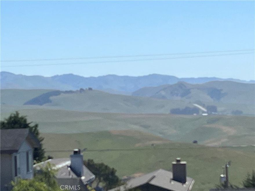 Perfect location with fabulous views. This oversized double lot (4,900 square feet) has a CCSD water meter position #319 and in Cambria's highly desired "Top Of The World". This property has a gentle up slope to take advantage of the beautiful views of the Santa Lucia Mountains and the valley land to the East. The "Top Of The World" is Cambria's highest elevation and typically sunnier and warmer. Great neighborhood and often visited by deer and wild turkeys.