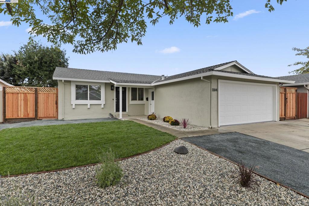 Beautifully remodeled single-story gem, located in the desirable Springtown neighborhood. This 3-bedroom, 2-bath home has been completely updated with thoughtful modern upgrades throughout. Inside features elegant LVP flooring, sleek recessed lighting, and a bright, open layout perfect for comfortable living and entertaining. The chef’s kitchen is a true showstopper, featuring quartz countertops with full quartz backsplash, stainless steel appliances, and crisp white cabinetry—blending both style and function. Both bathrooms have been tastefully updated with contemporary finishes to match. Enjoy peace of mind with major system upgrades, including a brand new HVAC system, dual pane windows, and copper plumbing—all done with quality and longevity in mind. With its east-facing orientation, this home welcomes plenty of natural light, creating a warm and inviting atmosphere all day long. Outside you will find a large 7,378 sq ft lot fully landscaped with garden area and tool shed. This is the perfect opportunity to own a move-in ready home just minutes from I-580, parks, top-rated schools, and convenient shopping! ideal for commuters and those looking for both style and convenience. Schedule your private tour today—Don't miss your chance to live the dream.