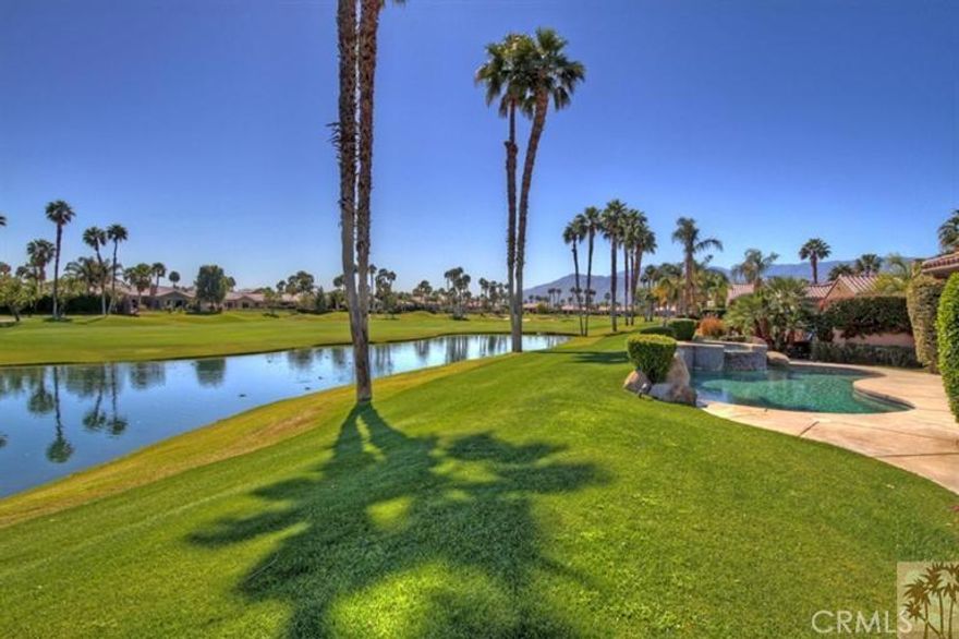 Priced to sell! Motivated seller! Completely turn key, fully furnished, 3816 sq foot home, 4 bedroom, 4.5 bath, bonus room, .28 acre lot in beautiful PGA West Legends gate. House sits on an elevated lot overlooking the 16th fairway of the Jack Nicklaus tournament course. Views of the mountains, two lakes and golf course compliment this home. Home sits far away from the cart path and golf balls. Enormous, detached, fully furnished 2-room casita with two plasma television sets for guest enjoyment. New flooring in main house with granite center island in kitchen for the Chef. Be greeted each day with sunshine and receive plenty of south-facing Sun during the day with this east facing, highly upgraded, gem. Call now for private showing.