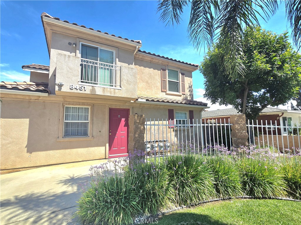 UNIT #A – * FICO SCORE SPECIAL 600+ * Two-Story Townhouse Style Apartment with 2 bedrooms, 1.5 bathrooms. Big kitchen open to living space with honey wood shaker style cabinets and granite countertops. Gas range and dishwasher included. Both bedrooms are located in the upper level. Carpet in both bedrooms, Master bedroom with walk in closet and sliding door that leads to balcony. Tile flooring in kitchen and bathrooms, living space with vinyl plank flooring. Private patio, direct access to a 2 Car Garage, Garage with an extra storage room. Central AC and Heating * Included in rent: Water and Trash. * Laundry: Community Laundry * Pet Policy: No Pets * Rent: $ 2,200 / Security Deposit: $ 2,200 / $45 per Adult Processing Fee – Cashier’s Check or Money Order only for Application Fee, Security Deposit and Processing Fee. NO smoking/vaping. One application per person living in property 18 and over. We require all original applications be delivered to our offices by prospective tenant. All tenants must carry renters insurance for the totality of their lease. Please be sure to read our entire application. Square footage and lot sizes are estimated. Minimum one year lease.
