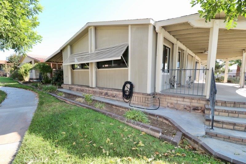 Senior Park Community 55+...Perfect opportunity to buy this beautiful updated home! This beautiful home features 2 bed / 2 full bath open floor plan, with laminate flooring throughout. A spacious living room features large windows allowing for plenty of natural light and a view of the lush greenbelt. The newly remodeled open concept kitchen features newer stainless-steel appliances, soft closing cabinets and beautiful quartz countertops. Just off the kitchen is the den which opens onto the patio area perfect for entertaining family and friends. The large master bedroom features two closets, in suite bath with dual sinks and tub shower combo. Located down the hall is the guest bedroom and full bath with walk in shower.
Extras include, updated energy efficient windows, ceiling fans, large custom storage shed. Look no further schedule a tour today!