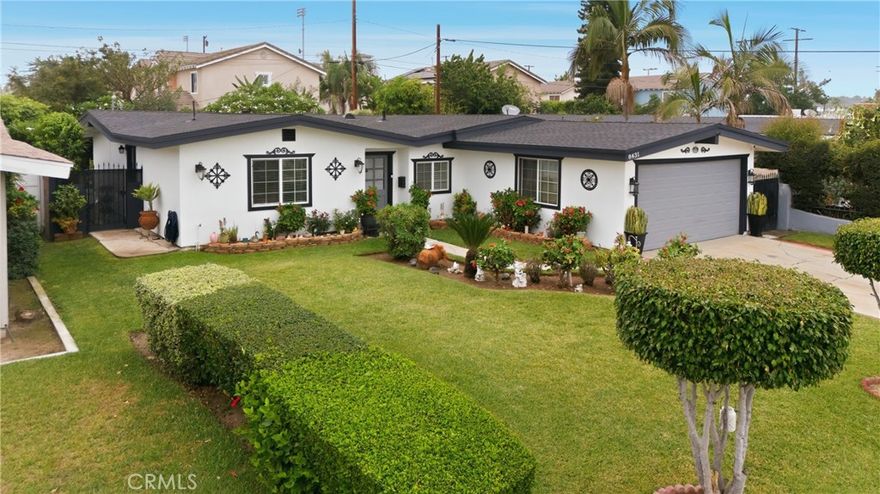 Welcome to this well-maintained, move-in ready 4-bedroom, 2-bathroom home located on a quiet family-friendly cul-de-sac in the heart of Whittier. This charming residence features beautiful modern upgrades throughout, including recessed lighting, laminate flooring, dual pane windows, partial copper plumbing, a 220V electrical panel, and a newer HVAC system for year-round comfort.



Enjoy a private and beautifully landscaped backyard complete with a covered patio and outdoor BBQ kitchen island — perfect for entertaining and family gatherings. Conveniently situated near major freeways and just minutes away from local shopping centers, dining, and schools, this turnkey home offers both comfort and convenience. Don’t miss the opportunity to make this Whittier gem your new home — it won’t last long!