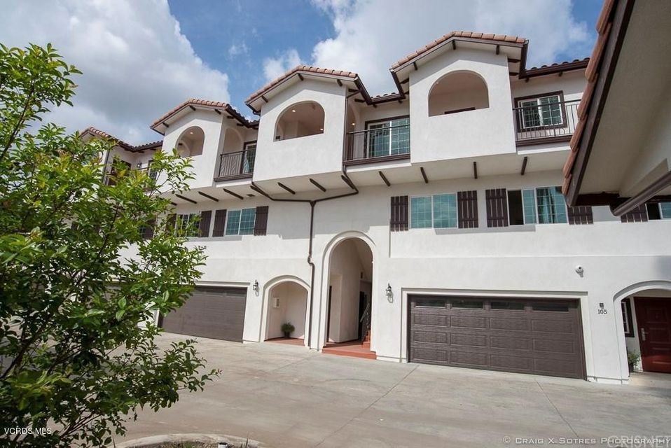 NEW CONSTRUCTION - Never lived in before! Welcome to this Spanish style condominium community with a modern lifestyle in the heart of Simi Valley. This townhome styles unit feature 3 bedrooms and 2.5 baths with a direct access to a 2 car garage All bedrooms are upstairs with a spectacular master bedroom . Residents can enjoy walking to nearby shops, restaurants, theaters, and parks. Some of the features are Tile and Laminate flooring throughout the unit, high ceiling, Recessed lights with dimmer, Motion and Humidity Sensors in bathrooms, Madeline tiles in kitchen and some living area's, quartz countertop, all stainless steel appliance, glass backsplash, indoor laundry hookup
