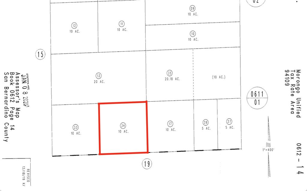 Photo of 0 West of Timothy Ave., 29 Palms, CA 92277 (MLS # IG25278726)