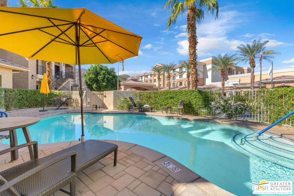 Location, Lifestyle, and La Quinta Charm! Perfectly situated just across the street from vibrant Old Town La Quinta, this beautifully maintained 1-bedroom, 1-bath villa offers the ultimate desert retreat. Enjoy resort-style living with one of the 4 community pools nearby, surrounded by palm trees and mountain views. Thoughtfully furnished with stylish updates, this turnkey home is ready for you or your guests to move right in and start enjoying the La Quinta lifestyle. Short-term rentals are permitted, making it an ideal investment, vacation getaway, or full-time residence. Best of all, seller financing may be available, making ownership even easier. This is your chance to own a piece of La Quinta paradise! Schedule your showing today!