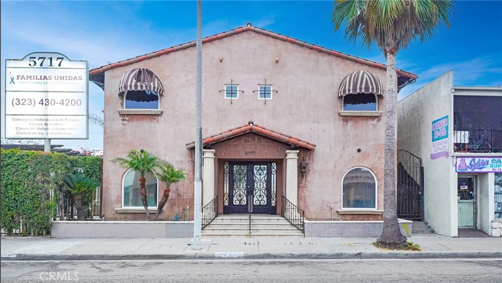 Nestled in the vibrant heart of East Los Angeles (Bordering Montebello), this exceptional property on the prestigious Beverly Blvd offers a unique blend of prime location and versatile potential. Spanning a spacious Private Lot with plenty of Parking, this property is strategically positioned to take advantage of high visibility and foot traffic, making it an ideal choice for retail, office, or mixed-use development. With its close proximity to major Restaurants and shopping malls, transportation links to the Metro Rail at the Atlantic Station and easy access to the 10 freeway, the 101 and the 5 Freeways. All Encompassed by a thriving local community, this location provides an outstanding opportunity for entrepreneurs and investors alike. This Building boasts Venetian style Stucco, Custom Steel Staircases (Private Entries) and Marble Toscano Columns surrounding the Private patio area and the Solid wood Pergola in the Front Driveway Entry. Property also features private Front Entry and 2 Exterior Steel Frame Staircases. Property Features Office Suite with Exceptionally beautiful Coffered Ceilings Featuring Recessed Lighting. This Main Office Suite also feature Private en Suite bathroom and personal Fireplace, and From Floor to Ceiling Classic traditional Raised Panel Wainscoting. This incredible piece of real estate is offering a solid foundation to customize and create a space that perfectly fits your vision. Contact me today to explore how this office space can be the next strategic move for your business or investment portfolio. Upstairs has private stairwell entry and can easily be accessed through the rear of the property. Total 8 office spaces with optional 2 additional spaces. There is approx 13 car parking spaces with a 2 car garage in the back of the property as well.