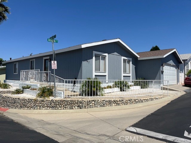 Charming, updated home in the Mountain Springs Senior 55+ Community. Welcome to this beautifully maintained two bedroom 2-bath manufactured home, with 1,248 sq. ft. of comfortable living space. Surrounded by stunning mountain views, this home combines tranquility with modern updates. Inside, you'll find an open-concept layout featuring updated laminate flooring throughout. The spacious living and dining room areas flow into a bright, updated kitchen, modern finishes and generous counter space. Both bathrooms have been tastefully renovated, and the home has been exceptionally well cared for, showing true pride of ownership. Relax in the private backyard, offering ample space for yourself and any pets. This home has a new roof, saving you plenty of money. This community offers, sparkling pool, clubhouse, tennis courts and pickleball courts - all just steps from your door. This is your opportunity to enjoy peaceful living in a vibrant 55+ Community.
