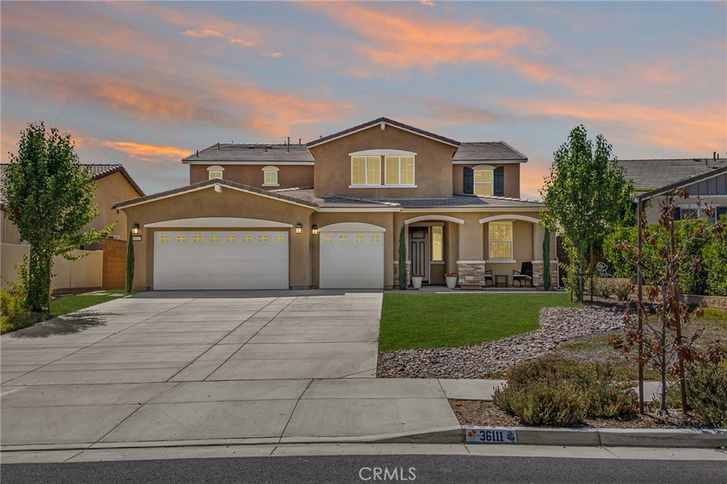 Don’t miss this incredible opportunity to own a luxurious Lennar Next Gen POOL home tucked away in the thriving community of Winchester. Welcome to your dream home! A rare Next Gen 6-bedroom, 3.5-bath residence with over 4,100 square feet of thoughtfully designed living space, complete with a private backyard pool and versatile multi-gen suite. Whether you’re hosting a crowd or enjoying a quiet evening at home, this layout adapts to fit your lifestyle. The heart of the home is the spacious great room, where the kitchen, living, and dining areas flow together with ease. The kitchen offers tons of prep space, featuring a massive center island, modern stainless appliances, and a walk-in pantry, a perfect setup for meal prepping, entertaining, or gathering with loved ones. Large windows fill the main living area with natural light while offering views of the backyard oasis. Upstairs, you’ll find generously sized secondary bedrooms and a private primary suite that feels like a retreat. It boasts a spa-style bathroom with dual vanities, a soaking tub, and a walk-in shower, plus a huge closet to match. But what really sets this home apart is the multi-gen suite downstairs, with its own exterior entrance, living space, bedroom, bathroom, and even a kitchenette, it’s ideal for guests, in-laws, or anyone needing extra privacy. Step outside and unwind in your own backyard resort, complete with a sparkling pool, room for outdoor dining, and space to lounge under the Southern California sun. Additional highlights include a loft for flexible use, dedicated laundry room, and formal dining area. Located in a sought-after neighborhood surrounded by rolling hills, this home is the perfect blend of space, comfort, and functionality.