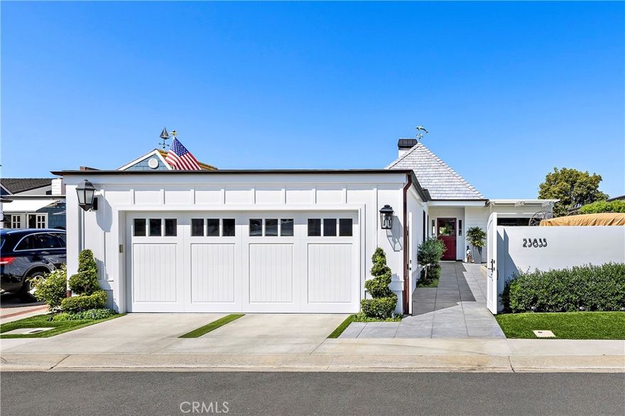 Welcome to 23835 Bluehill Bay, a spectacular single-family home nestled in the highly sought after community of Niguel Shores in the heart of Dana Point, CA. This beautifully renovated property offers a harmonious blend of style and comfort, with a spacious 1,740 square feet of living space. Boasting three bedrooms and two bathrooms, this home is perfect for those seeking a serene and elegant living environment.



Step inside to discover a thoughtfully designed interior featuring a total renovation with modern finishes. The chef's kitchen is a culinary enthusiast's dream, complete with a dining area and built-in Sub Zero refrigerator and a Wolf stove. Sierra Pacific windows and doors enhance the home’s energy efficiency, while recessed lighting and a skylight provide a warm, inviting ambiance.



The living area is anchored by a cozy fireplace, creating an ideal spot for relaxation. The primary ensuite bathroom is a luxurious retreat, featuring double sinks for added convenience. Additional amenities include an attic for extra storage, a washer and dryer in-unit, and parking in the attached garage.



Outdoor enthusiasts will appreciate the backyard and access to community amenities such as a pool, spa, sauna, tennis court, pickleball courts and the  Bluff.  This home combines functionality with modern living. Experience the ultimate in comfort and convenience at 23835 Bluehill Bay. Schedule a viewing today!