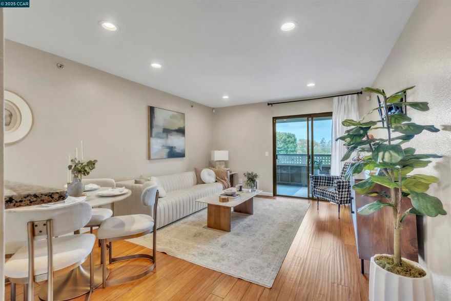 Welcome to this bright, top-floor condo nestled in the heart of Hayward! This move-in ready home features warm wood cabinetry, granite countertops, stainless steel appliances, and a private balcony - a timeless combination of comfort and functionality. Enjoy an open-concept layout with plenty of natural light and a spacious living area perfect for relaxing or entertaining   Conveniently located near Mission Blvd, BART, l-880, and local shops, this home offers easy access to major commute routes and neighborhood amenities. The community includes assigned parking, a fitness center, and common area.   Ideal for the first-time buyers, commuters, or investors looking for a turnkey opportunity in the East Bay. Don't miss your chance to own this inviting home in a prime location!