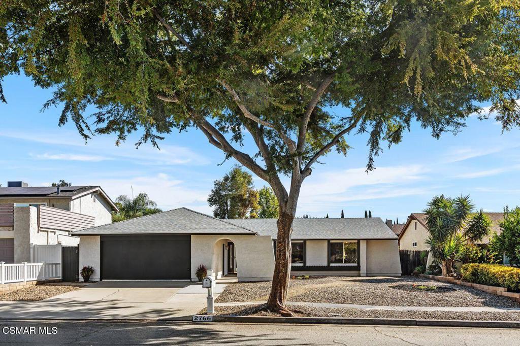 Welcome to this beautiful 3-bedroom, 2-bath single-story home in the heart of Simi Valley. Perfectly situated near local gyms, shopping at the mall, and an array of dining options, this property combines comfort and convenience.Step inside to find a freshly painted interior with new carpet in the bedrooms and a remodeled kitchen that includes a stylish freestanding prep station--ideal for additional counter space and storage. The exterior has also been refreshed with new paint and updated low maintenance landscaping in the front yard, offering inviting curb appeal. The backyard is a blank canvas, ready for your personal touch--whether you envision a garden, outdoor kitchen, or entertainment space.Additional upgrades include a new roof, ensuring peace of mind for years to come. With its thoughtful updates, ideal location, and single-story layout, this home is move-in ready and waiting for its next chapter.