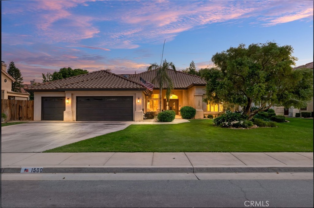 Prime Location, Unmatched Luxury! This stunning 4-bedroom, 3-bathroom home with an office and built-in shelving offers the perfect blend of luxury and convenience. Situated within walking distance of the award-winning Ronald Reagan Elementary School, Seven Oaks Country Club, and Grand Island Village, this home is ideally positioned for easy access to top-tier amenities. Step inside to discover a spacious layout with upgraded finishes throughout. The open concept design features laminate flooring in most areas, with plush carpeting in the bedrooms and stylish tile accents in select bathrooms. The gourmet kitchen is a chef's dream, with quartz countertops, dual breakfast bars, a porcelain farmhouse sink, two ovens, and a pantry for extra storage—perfect for entertaining guests. The master suite and all three bathrooms have been tastefully updated with high-end touches, including luxurious travertine tile in the showers and sleek quartz countertops. Enjoy the outdoors with a low-maintenance backyard offering two inviting patios, a pebble-tech hot tub with a rock waterfall, and plenty of space for relaxation. Other notable upgrades include plantation shutters, updated lighting, a central vacuum system, and a 3-car garage with built-in cabinets for added storage. Energy efficiency is a key highlight of the home, thanks to the solar lease ($200/month). The sellers had a one-time "true-up" charge of $1,200 last year, which occurred after transitioning to a home office setup. However, it’s important to note that typical summer electricity bills for a home of this size can reach up to $1,000/month, making the solar lease a significant cost-saving feature. As an added benefit, the HOA provides 24-hour private security, ensuring peace of mind in this highly sought-after community.