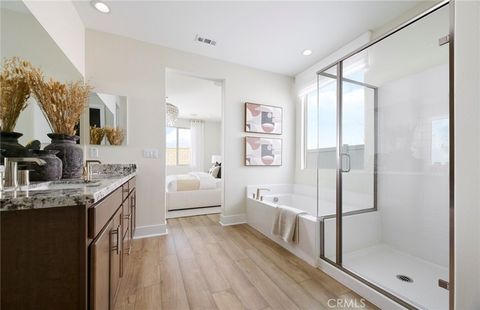 Tiny photo for 25074 Greythorne Drive, Menifee, CA 92586 (MLS # IV26085914)