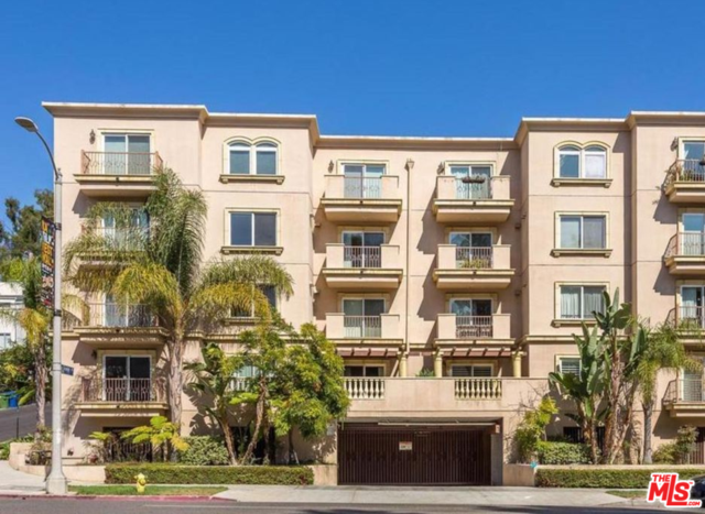 Ultra-stylish luxury condominium located in prime Century City. This beautiful, bright and open top-floor penthouse unit is in turnkey condition with many upgrades. The gourmet kitchen has granite counter-tops, tile floor, custom pull-out drawers, top of the line stainless steel Viking appliances. Master bedroom features a large en-suite fully remodeled bathroom with a built-in Bluetooth speaker, a large walk-in closet and custom cabinetry. A huge patio balcony overlooking a secluded tree-line and facing Century City office towers; holding outdoor seating and a gas fire-pit. Second bedroom contains additional custom built cabinetry, a large closet and en-suite bathroom. Additional highlights include 3 balconies, a custom built dry bar with glass shelves and a granite counter top; light dimmers and under counter custom lighting system, Nest Thermostat, and a fireplace. This new building was built in 2008, is very well maintained. Walking distance to world renowned Century City Mall