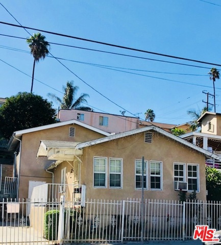 GREAT OPPORTUNITY DUPLEX WITH GREAT VIEW ! Front unit is VACANT and consist of 2bd/1.75ba, rear unit is a 1bd/1ba sits on top of the hill with a view. Property to be sold back with rear tenant in place. Property to be sold as is /seller will not do any repairs. Property is in a NON RENT CONTROL zone! Lots of potential with this one !!!